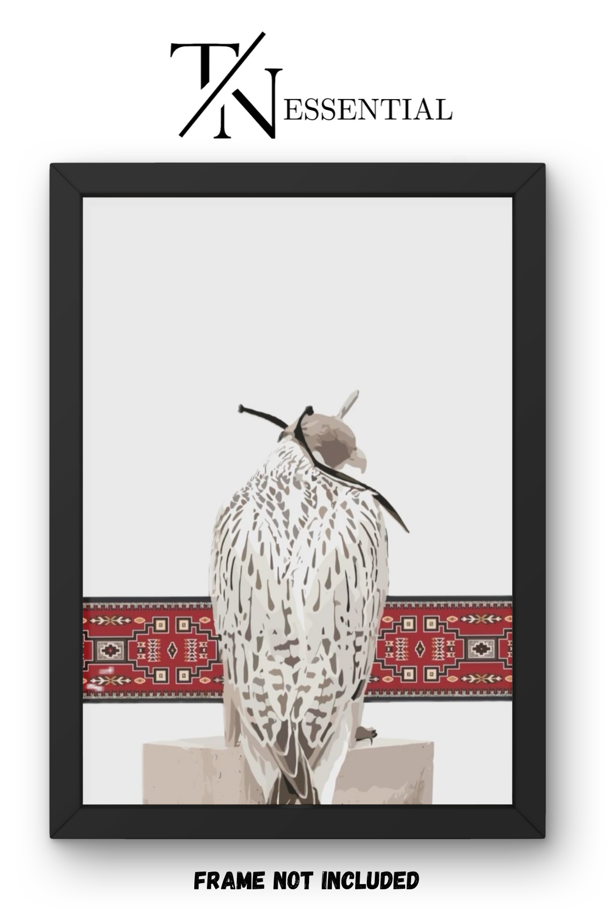 FALCON OF THE EMIRATES CULTURAL ART CANVAS POSTER