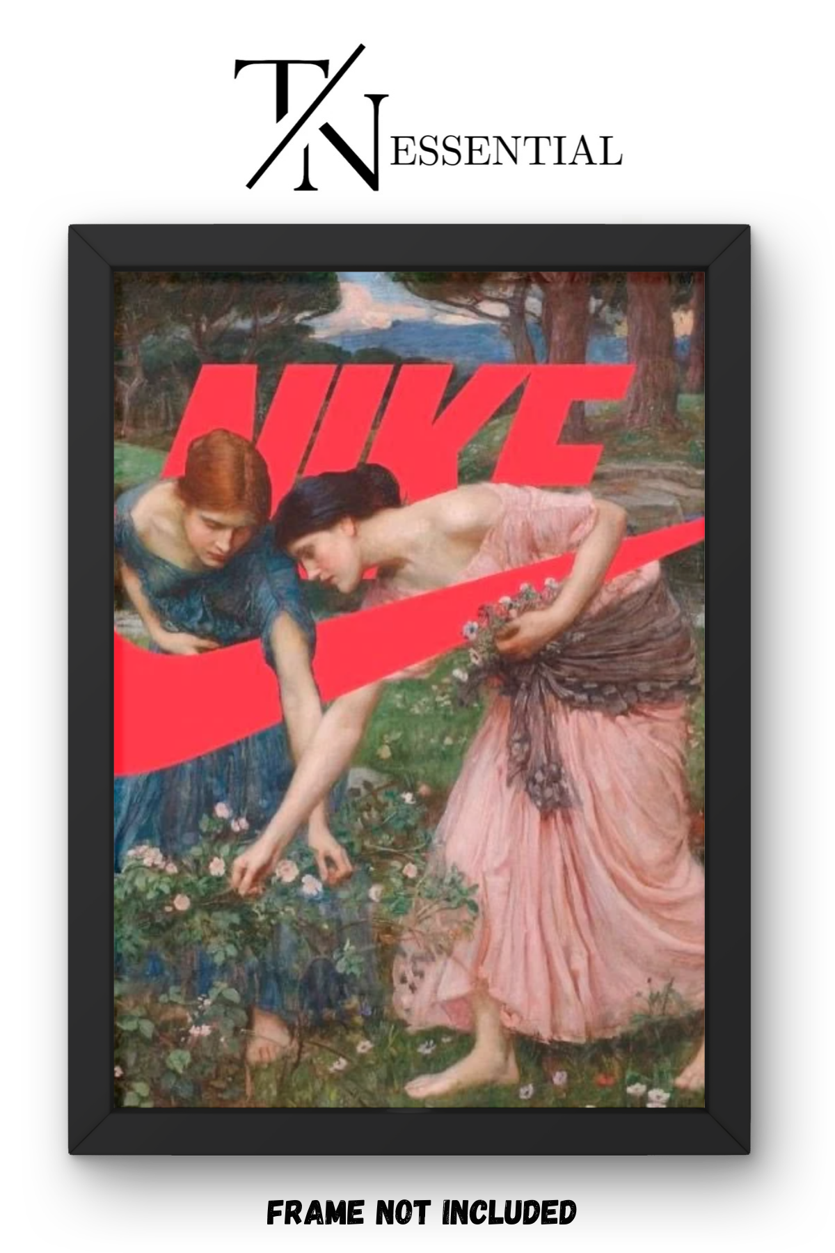 CLASSICAL ART MEETS STREET STYLE SNEAKER AESTHETIC CANVAS POSTER