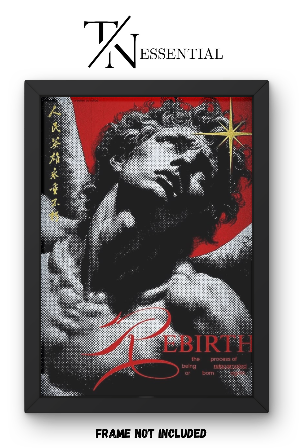 Renaissance Sculpture Rebirth Concept Canvas Poster