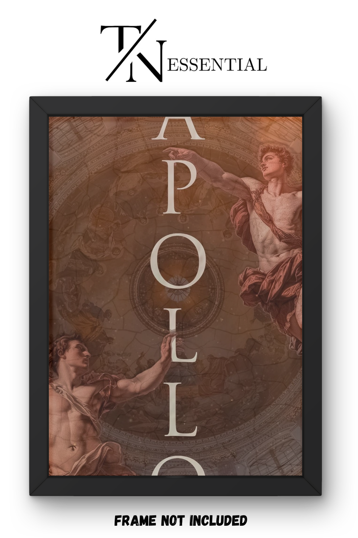 APOLLO GREEK GOD OF LIGHT AND POWER CLASSICAL ART CANVAS POSTER