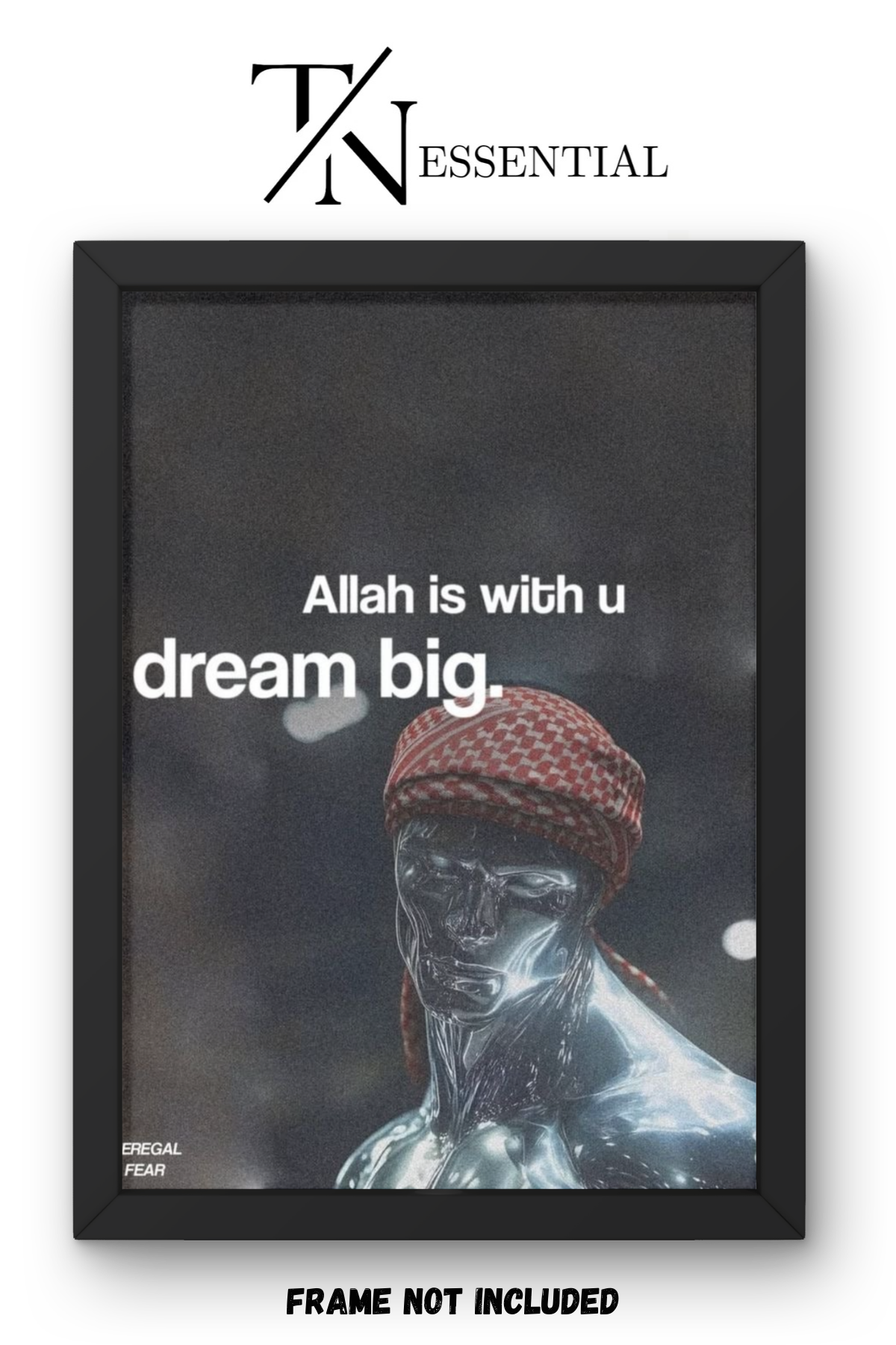 ISLAMIC MOTIVATION DREAM BIG CANVAS POSTER