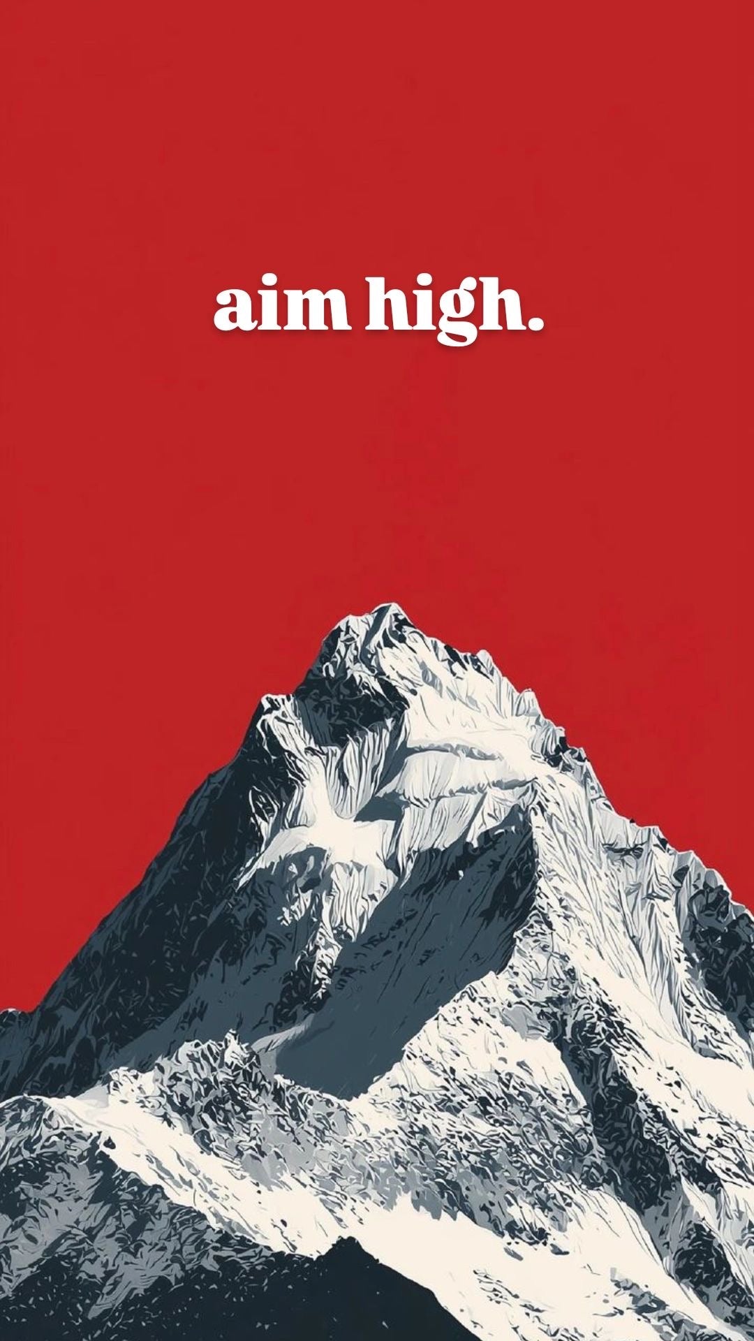 CLIMB HIGH SUCCESS MOTIVATION CANVAS POSTER