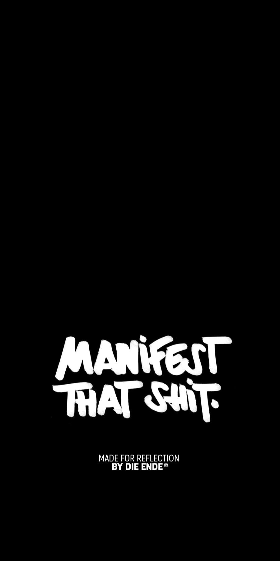 GRAFFITI STYLE MANIFEST MOTIVATION CANVAS POSTER