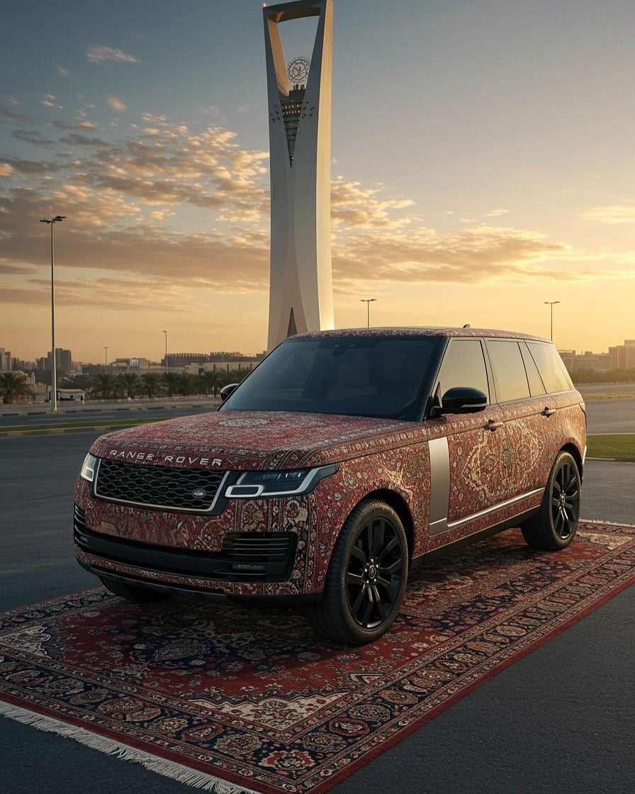 RANGE ROVER SAUDI STYLE CANVAS POSTER