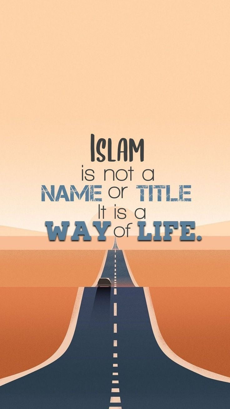 ISLAMIC LIFESTYLE QUOTE CANVAS POSTER