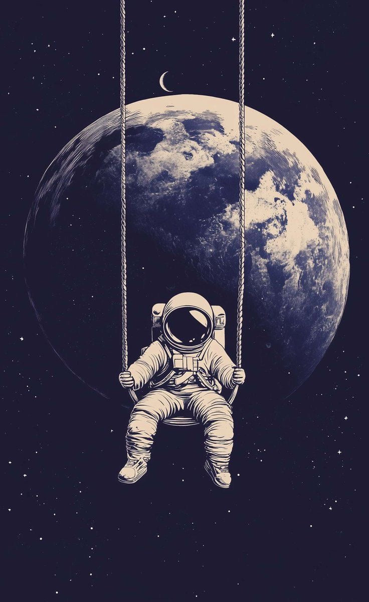 DIGITAL SPACE DREAM CANVAS POSTER