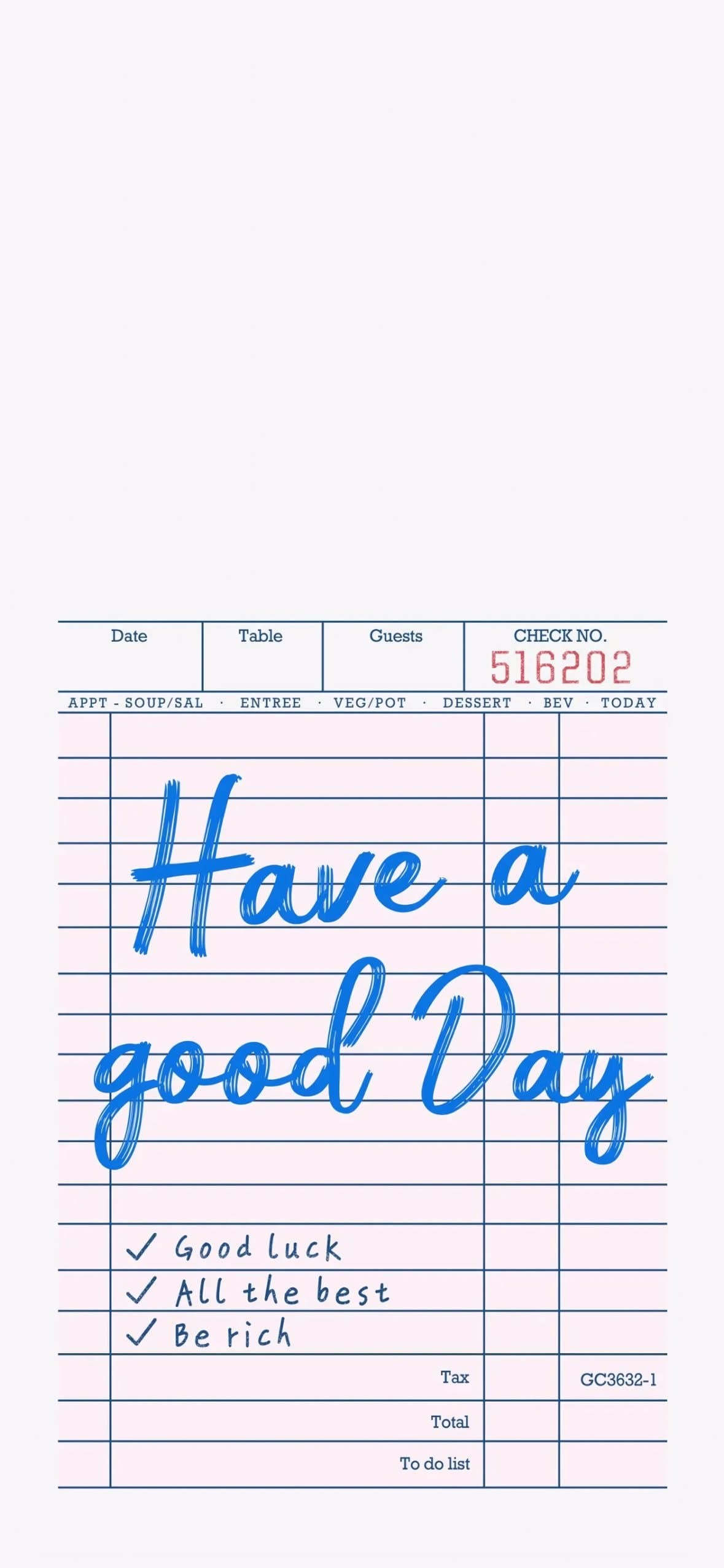 POSITIVE DAILY REMINDER CANVAS POSTER