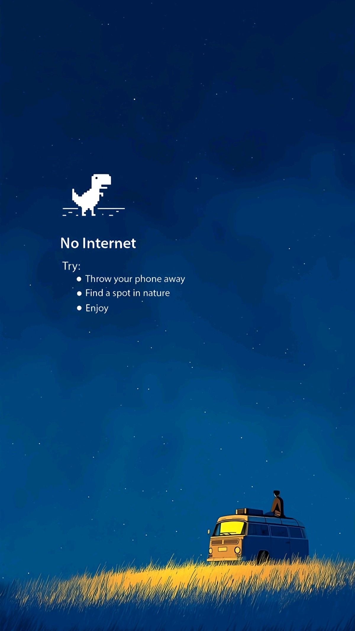 DISCONNECT TO LIVE CANVAS POSTER