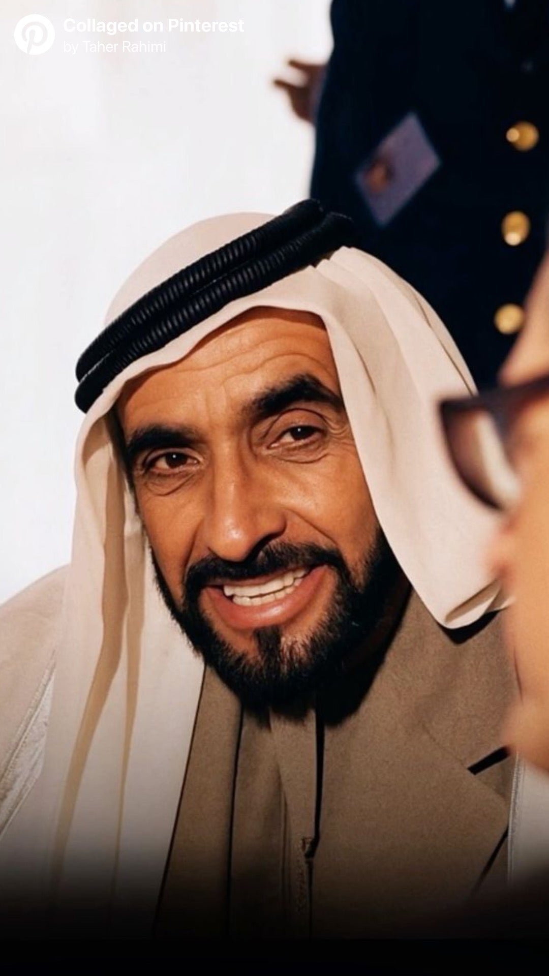 HH SHIEKH ZAYED FATHER OF A NATION CANVAS POSTER