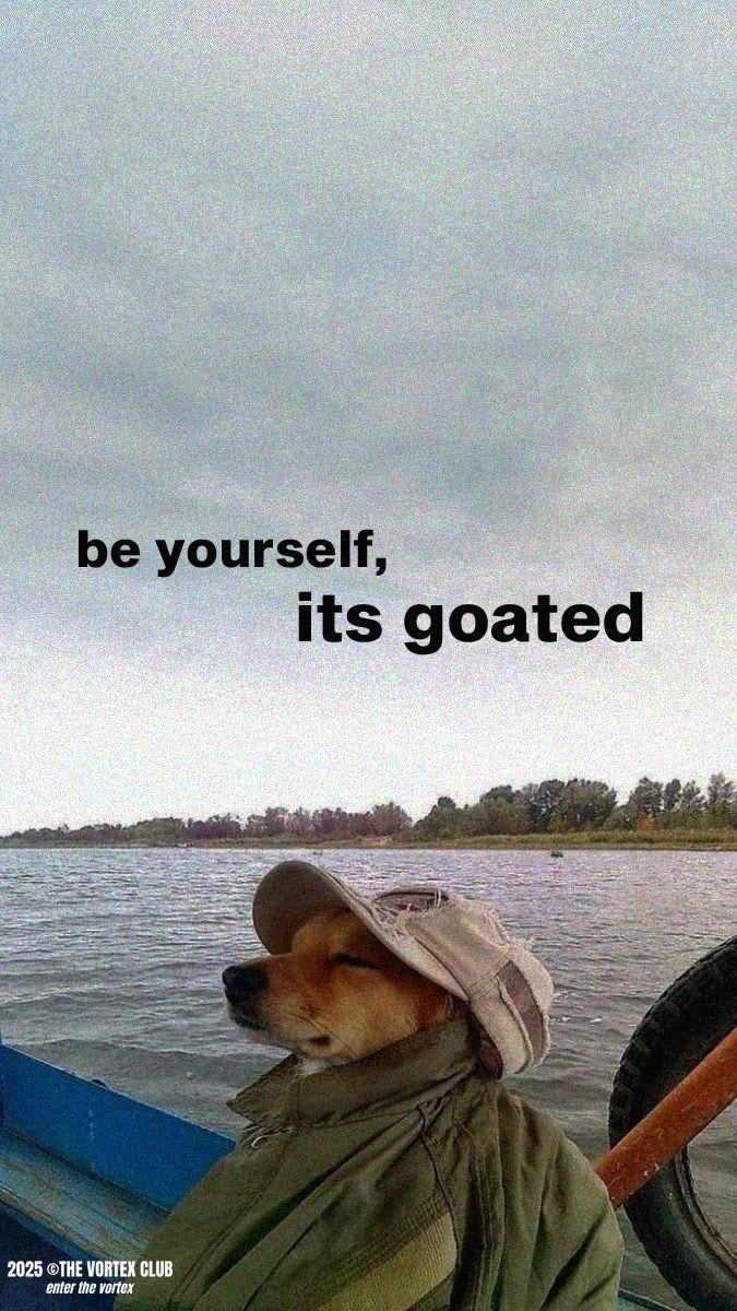 CHILL DOG BOAT MOTIVATION CANVAS POSTER