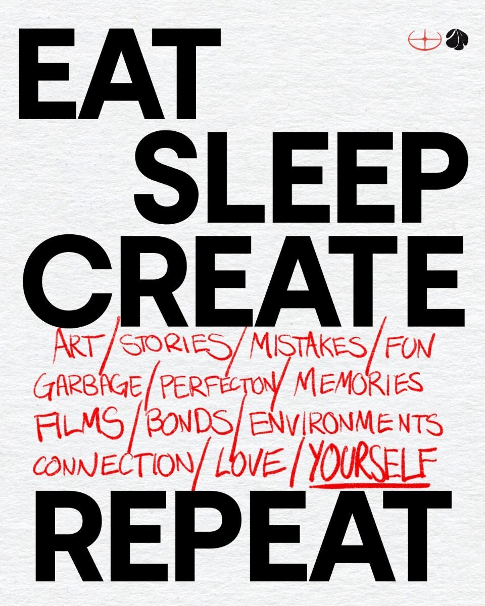 MODERN CREATOR MOTIVATION QUOTE CANVAS POSTER