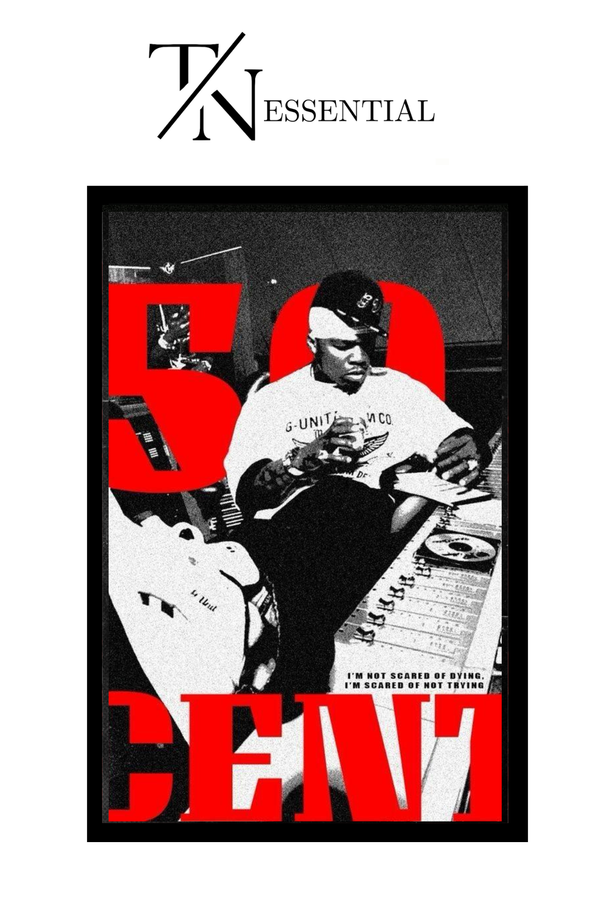 50 CENT CANVAS POSTER