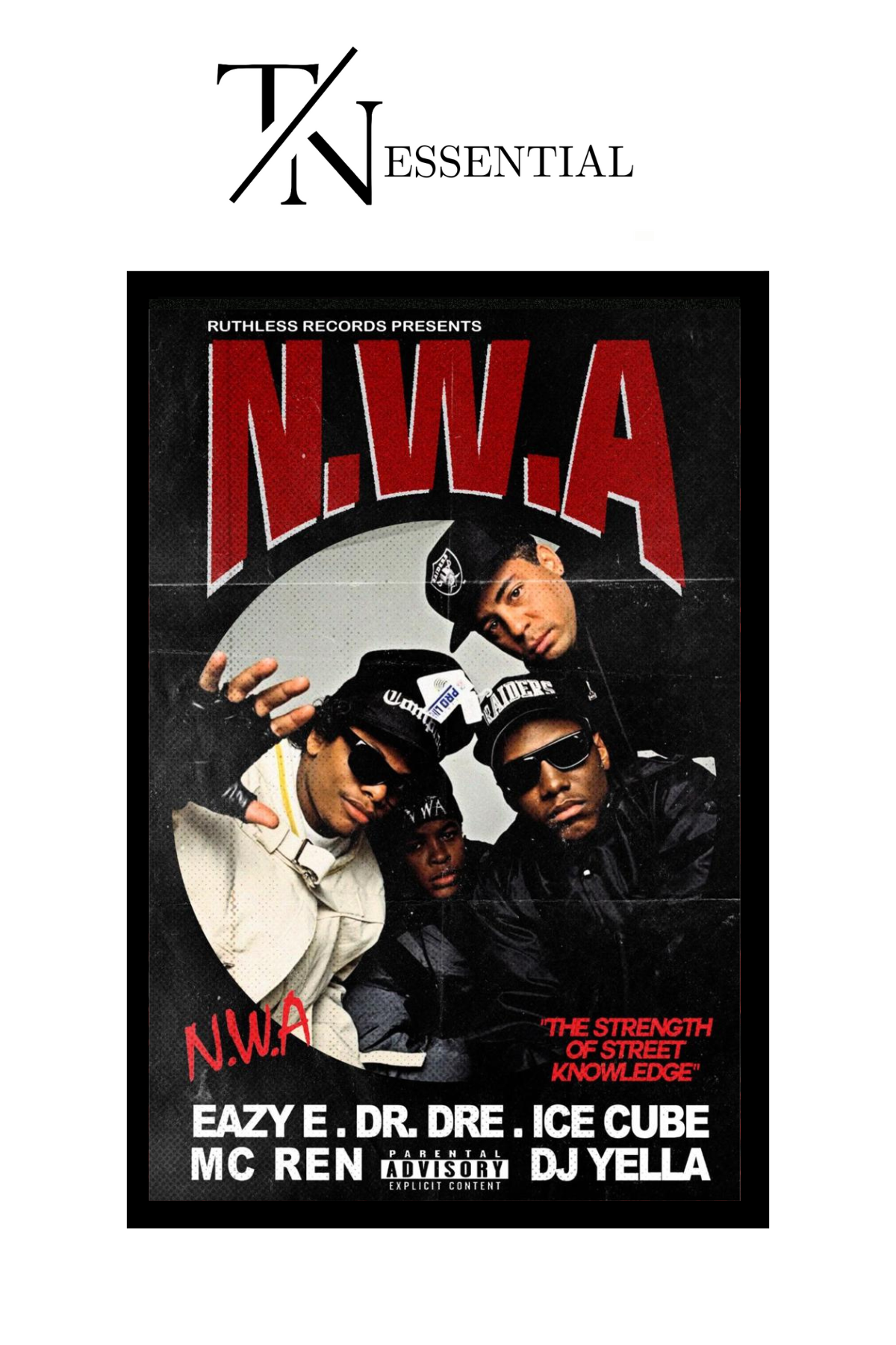 N.W.A CANVAS POSTER