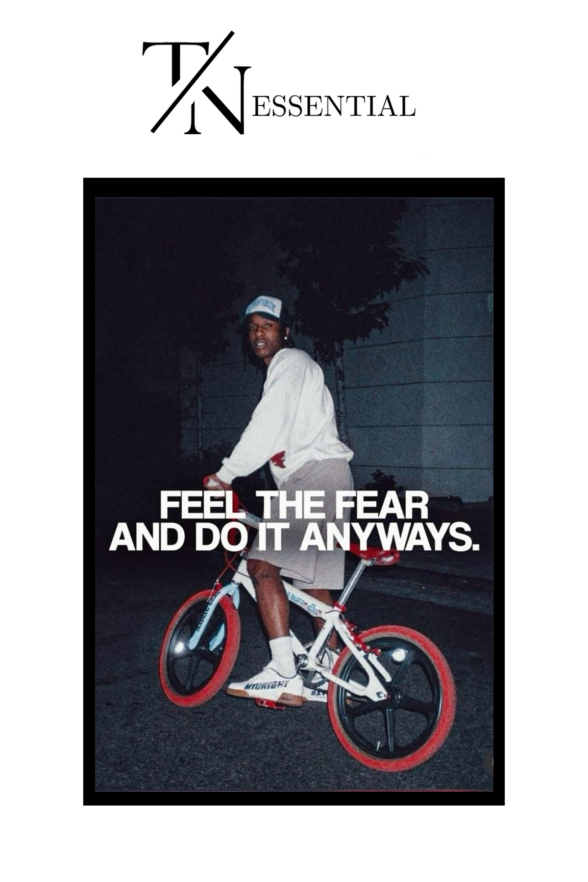 ASAP ROCK MOTIVATIONAL CANVAS POSTER