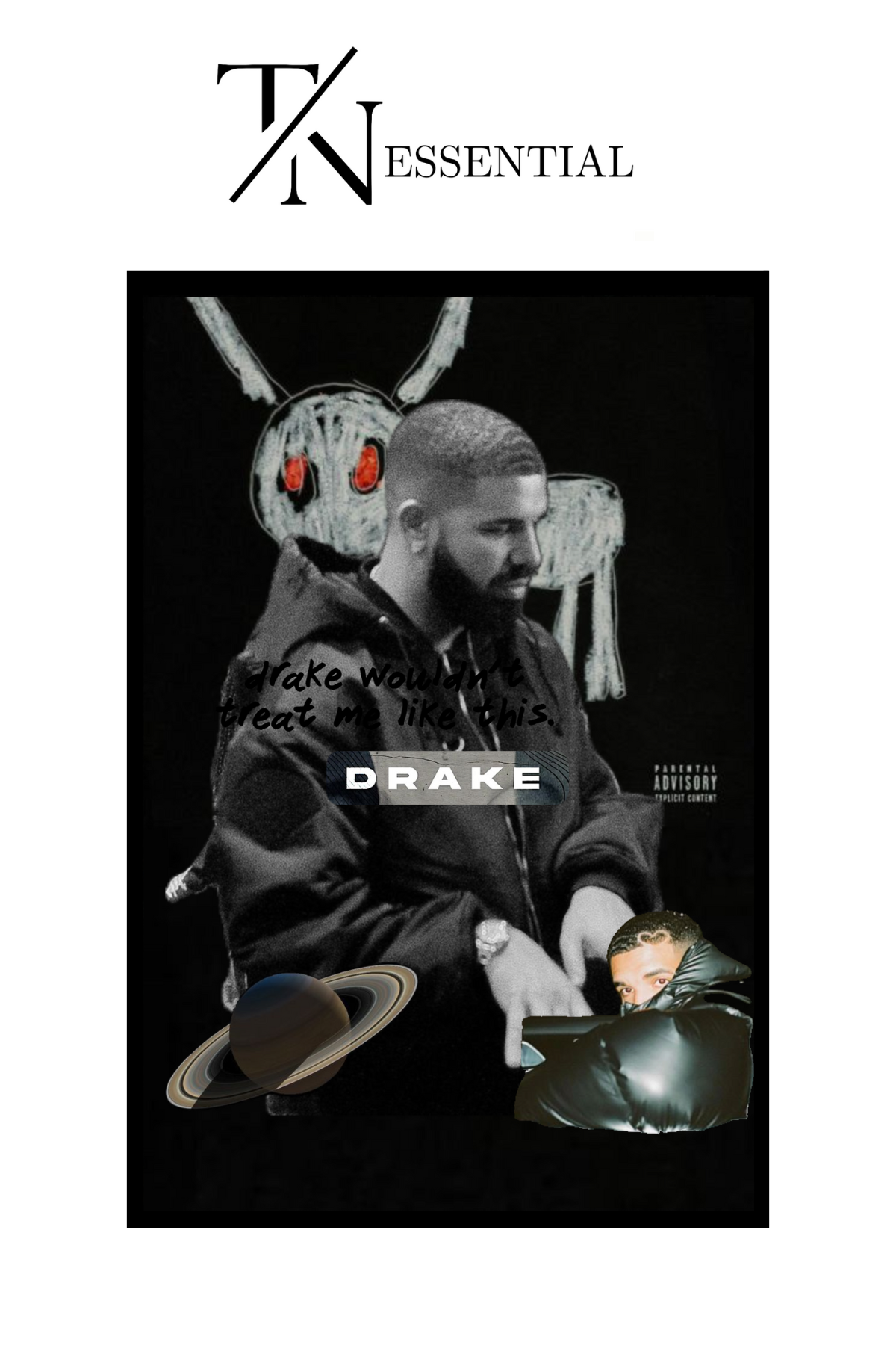 DRAKE CANVAS POSTER