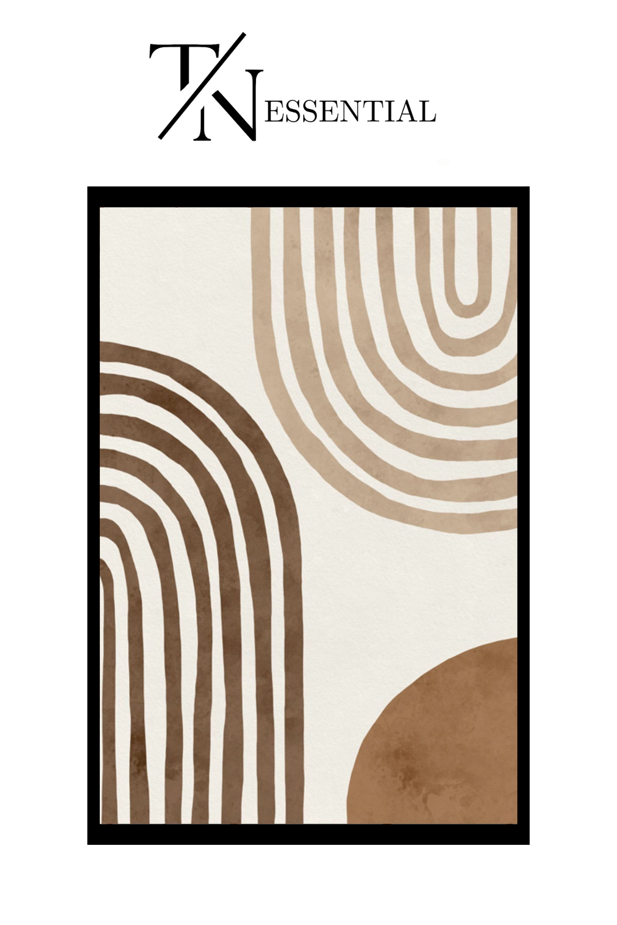 BOHEMIAN STYLED CANVAS POSTER