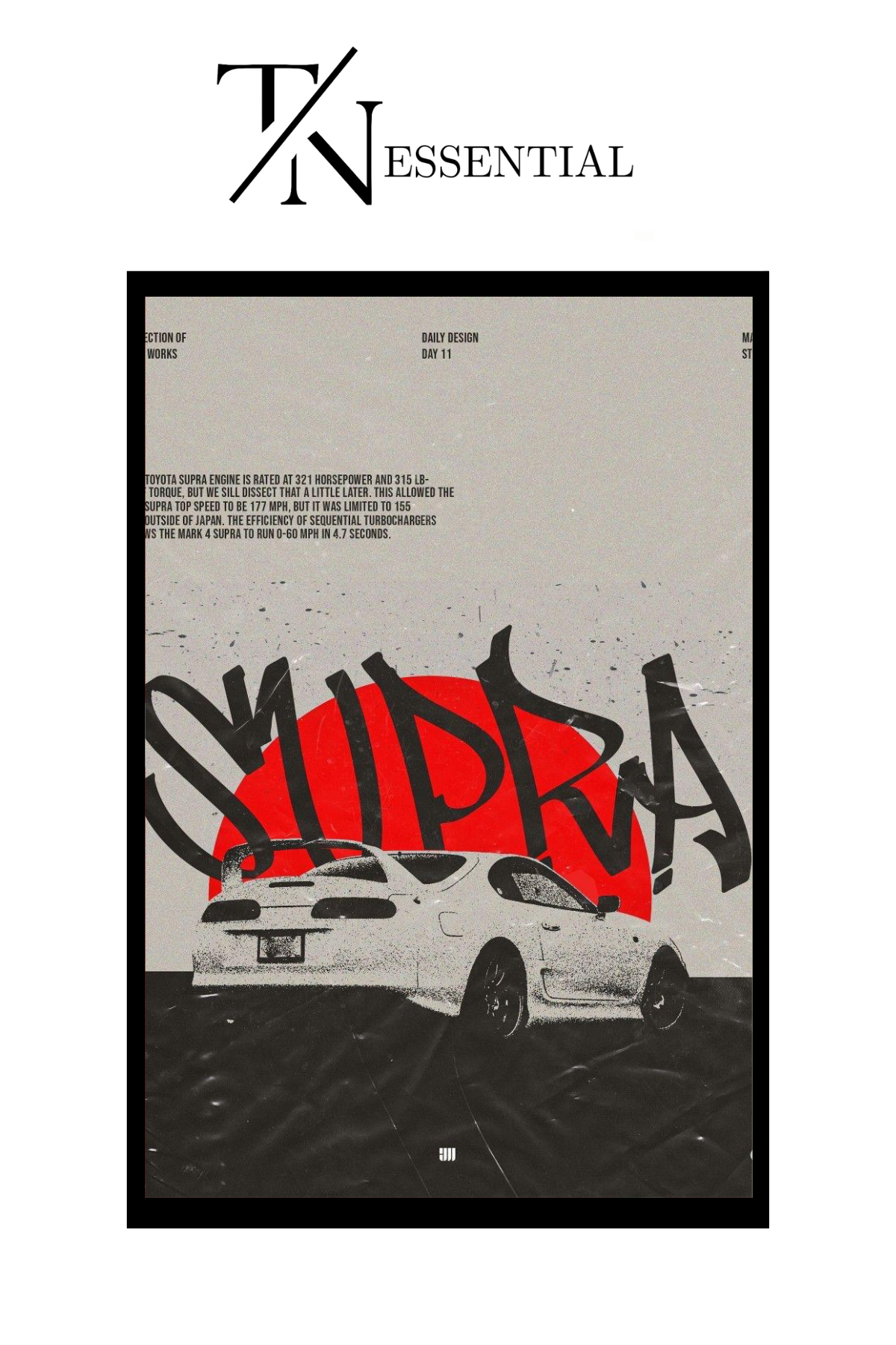 SUPRA CANVAS POSTER
