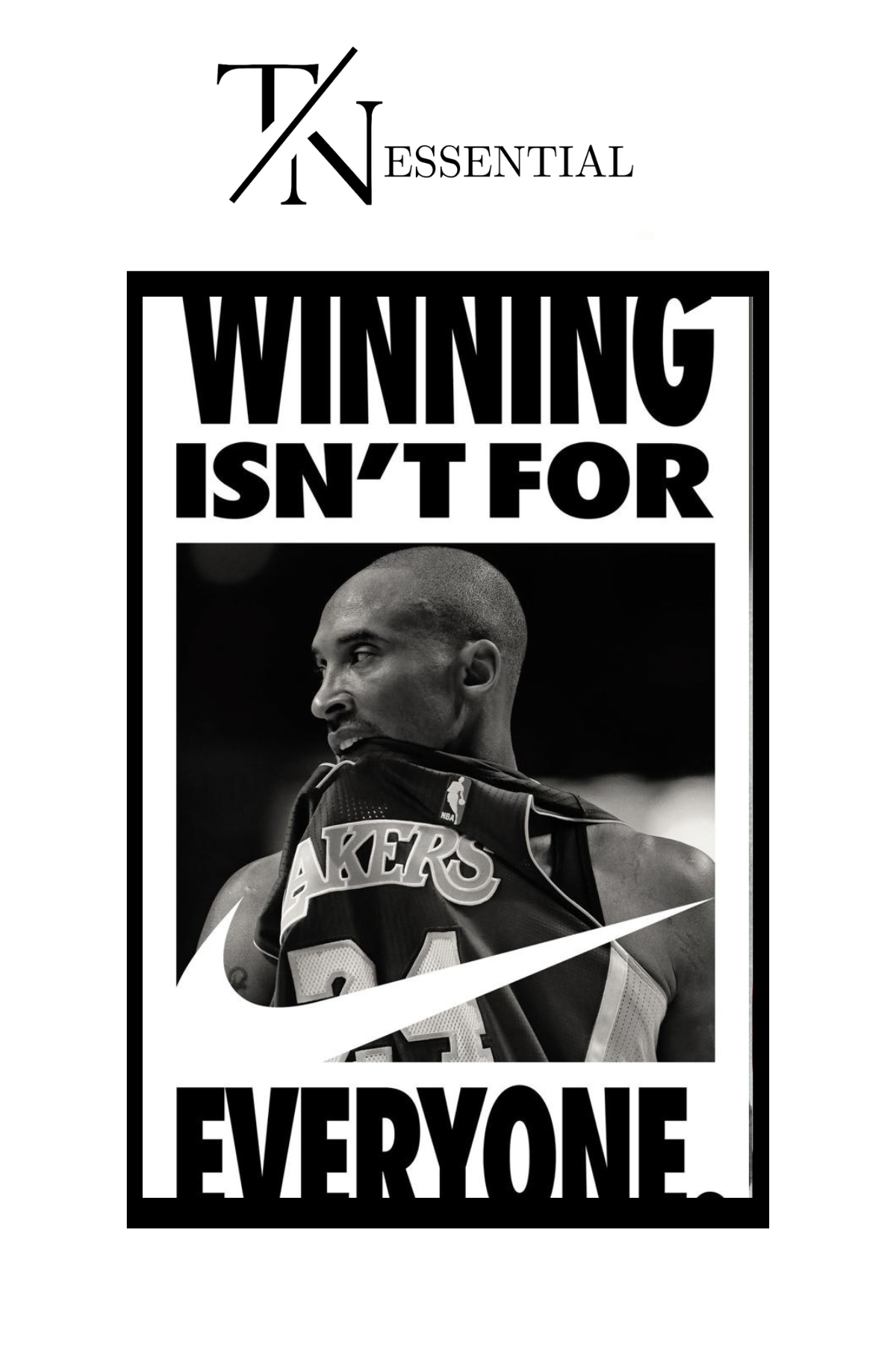 KOBE BRYANT MOTIVATIONAL POSTER