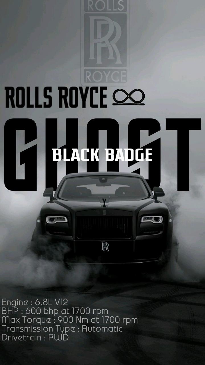 ROLLS ROYCE GHOST CANVAS POSTER