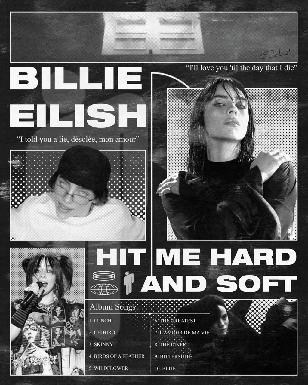 BILLIE EILISH CANVAS POSTER