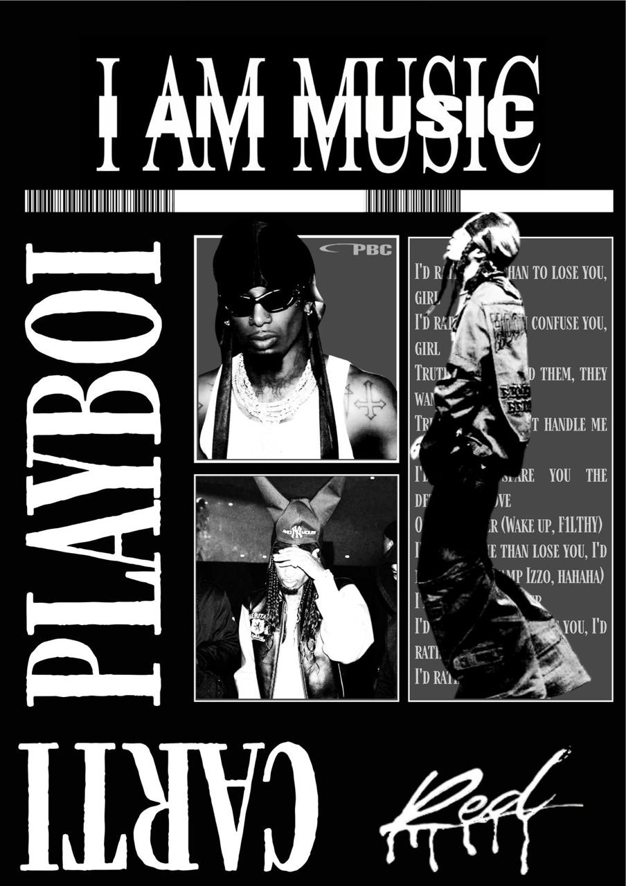 PLAYBOI CARTI CANVAS POSTER