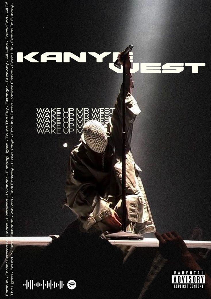 KANYE WEST DONDA CANVAS POSTER