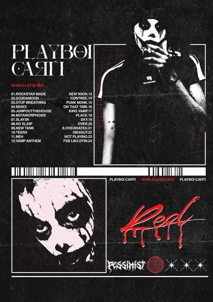 PLAYBOI CARTI CANVAS POSTER
