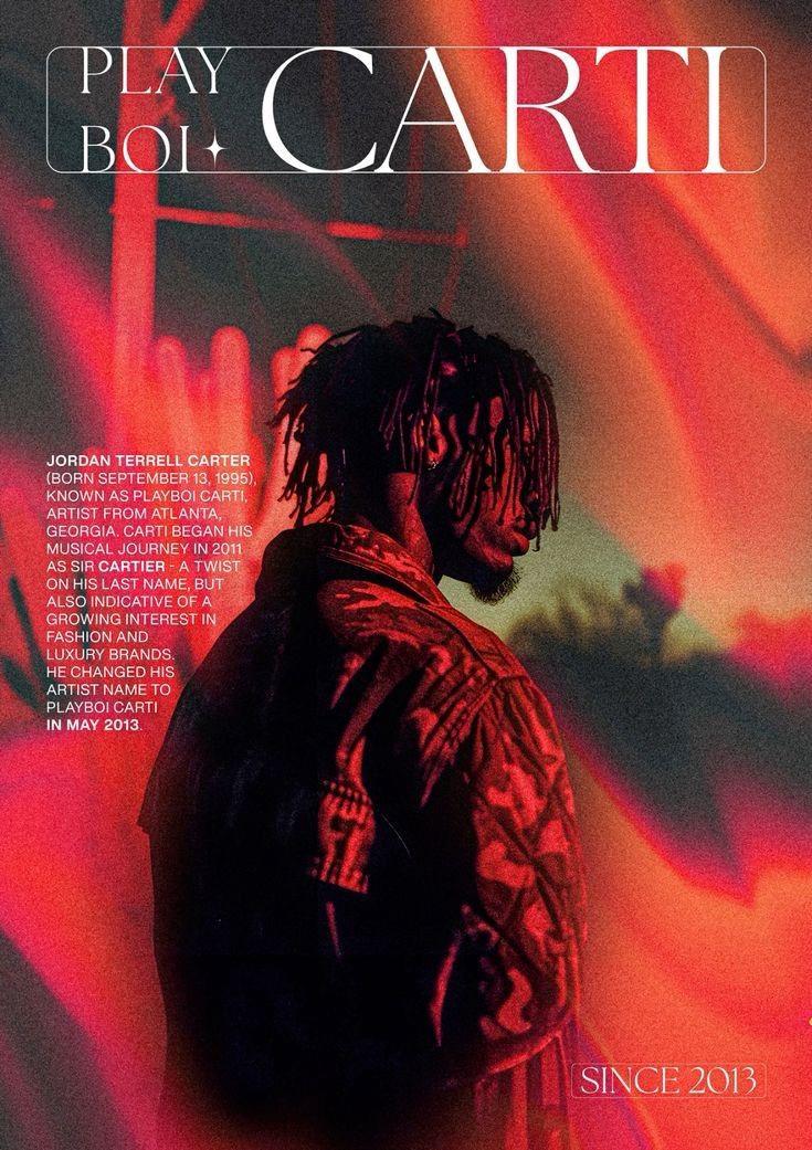 PLAYBOI CARTII CANVAS POSTER