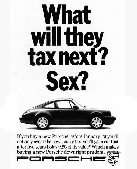FUNNY PORCHE CANVAS POSTER