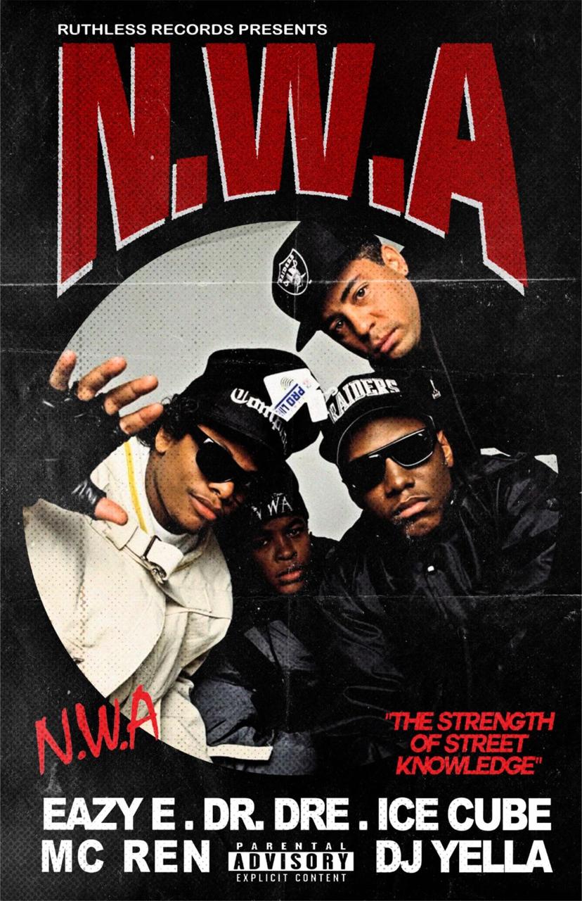 N.W.A CANVAS POSTER