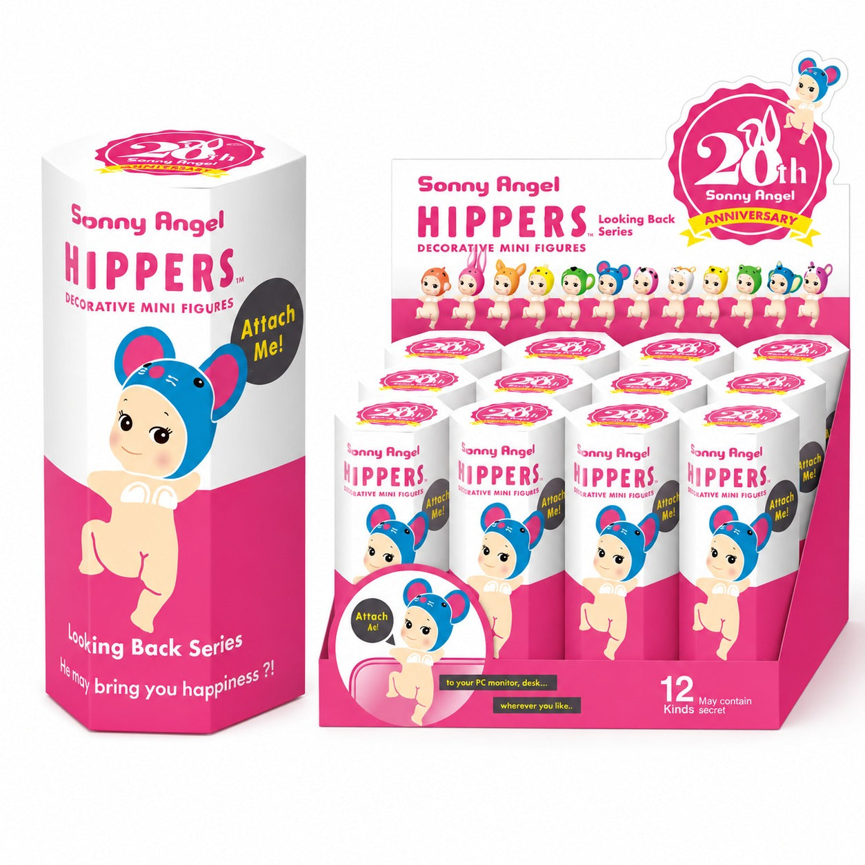 Sonny Angel HIPPERS Looking Back Series 20th Anniversary Blind Box