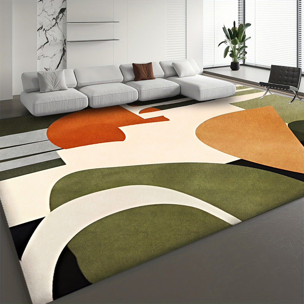 GREEN RUNNER RUG