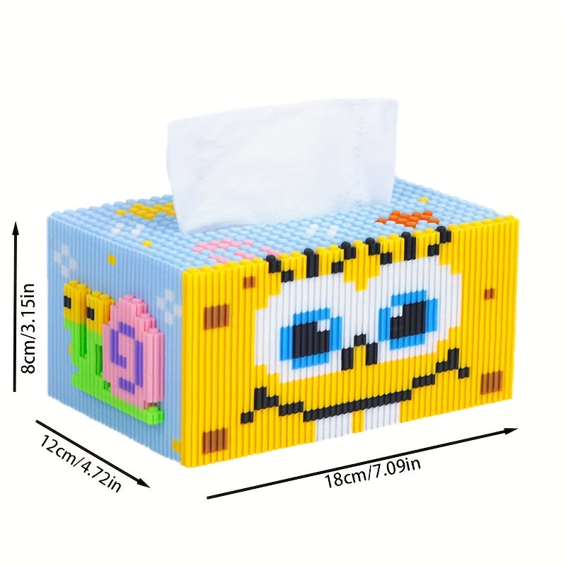 Tnessential Tissue Box Building Block Set 3D Decor