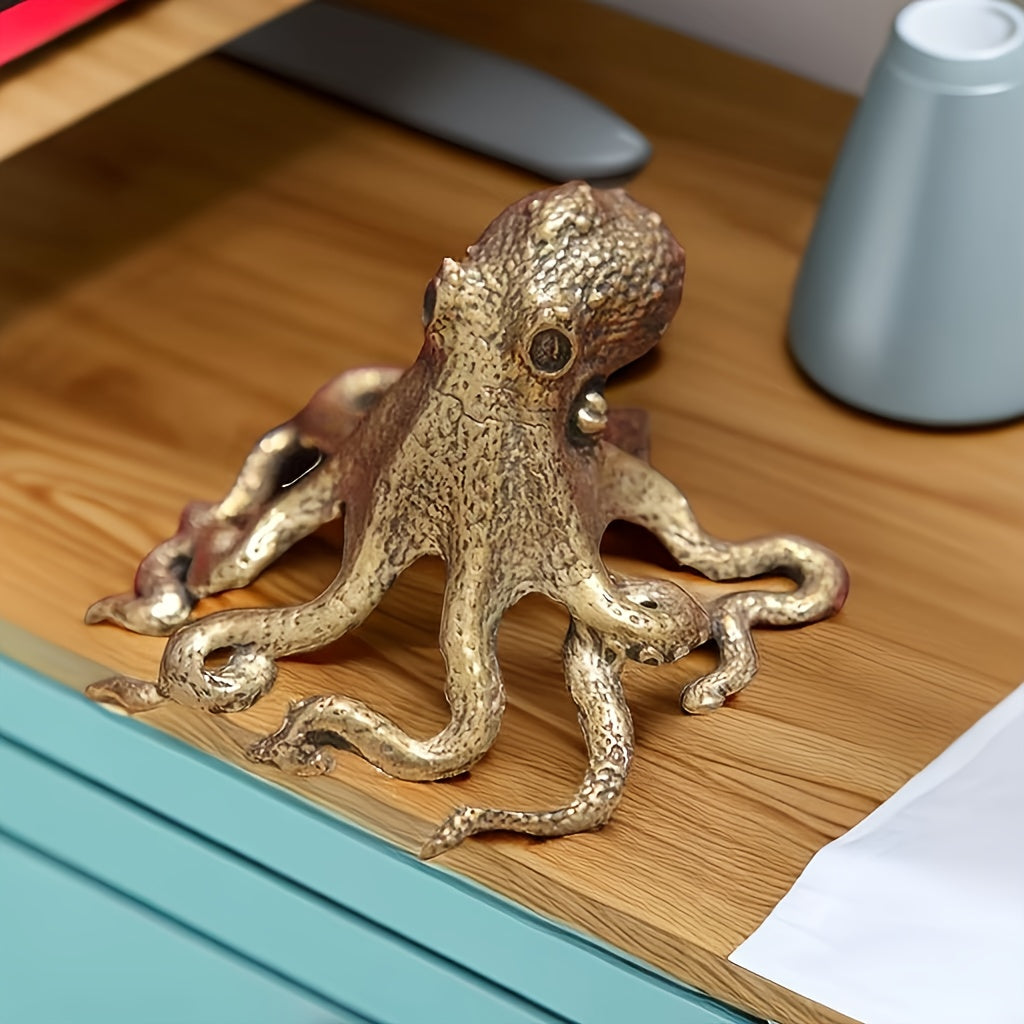 Tnessential Octopus Ornaments Collectible Figurines 3D Decor