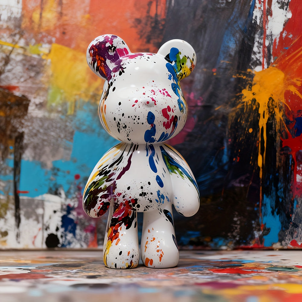 Tnessential Bear Decorative Resin Sculpture Statue 3D Decor