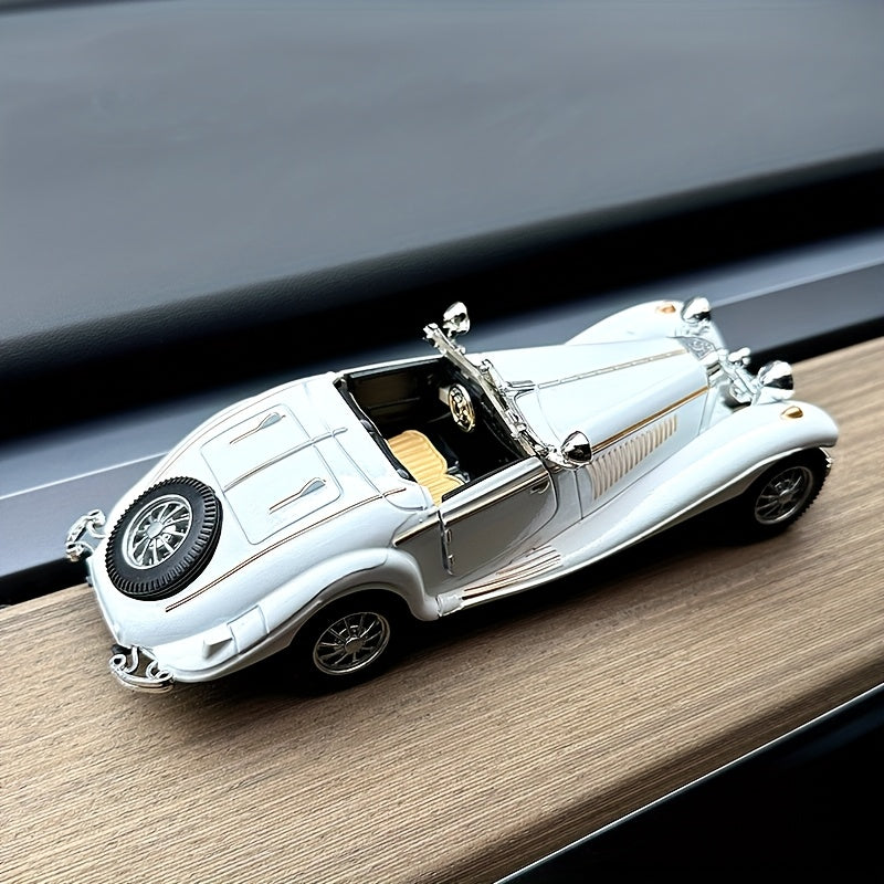 Tnessential Simulation 1:28 Alloy Retro Car Ornaments Artwork 3D Decor