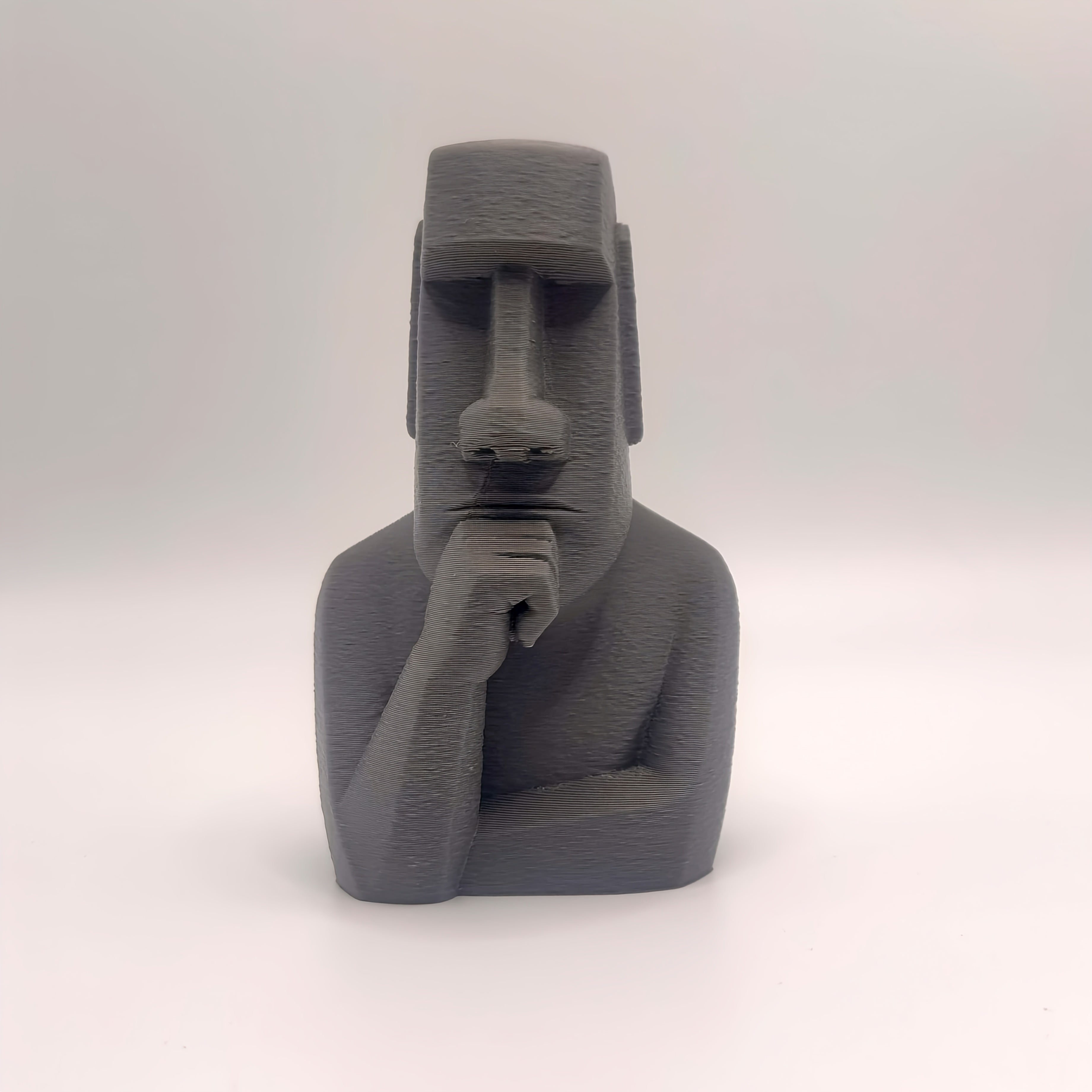 Tnessential Collectible Figurines the Thinker Stone Statue Ornament Is 3D Decor