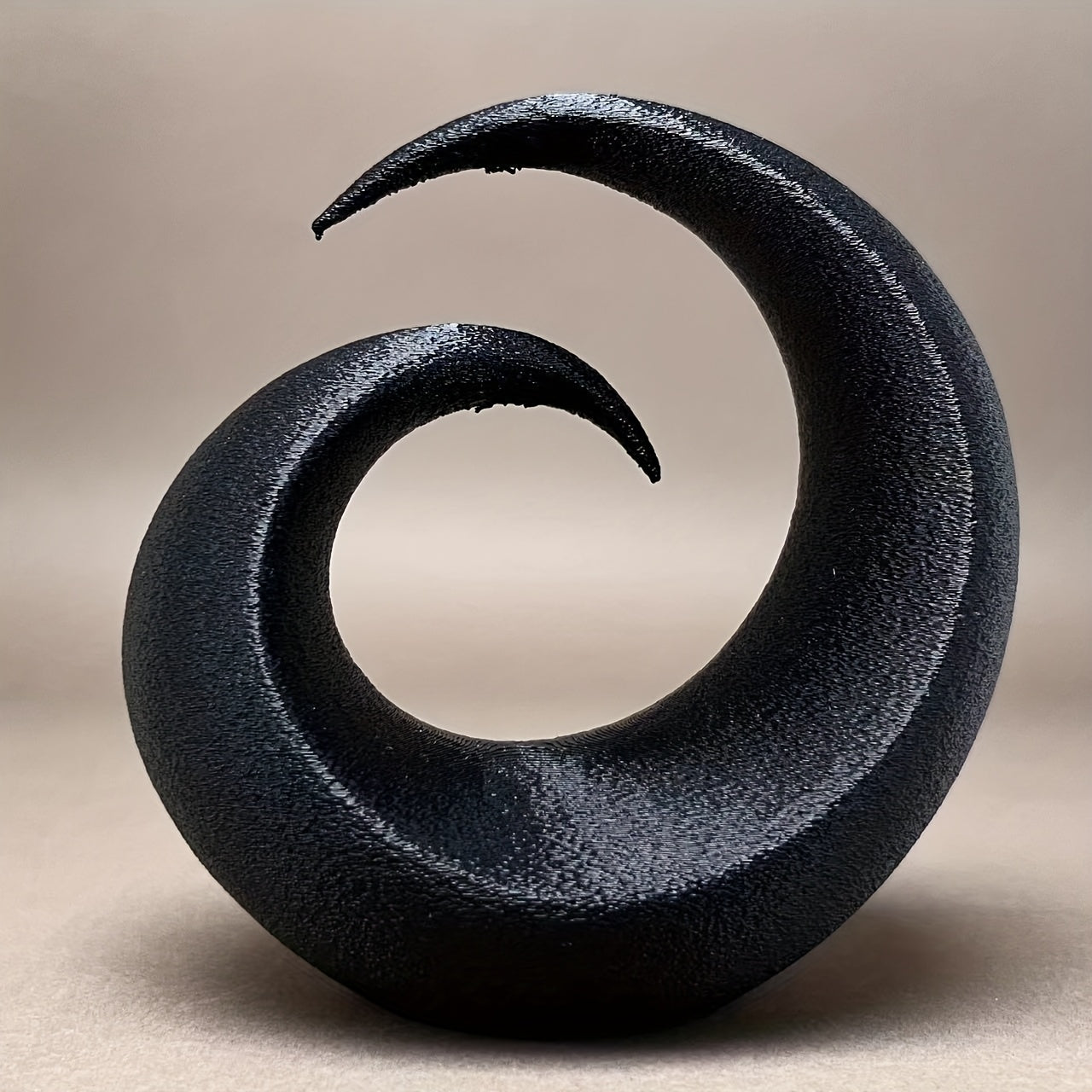 Tnessential Statues\u002f1pc-3d Printed Eternal Flowing Sculpture 3D Decor