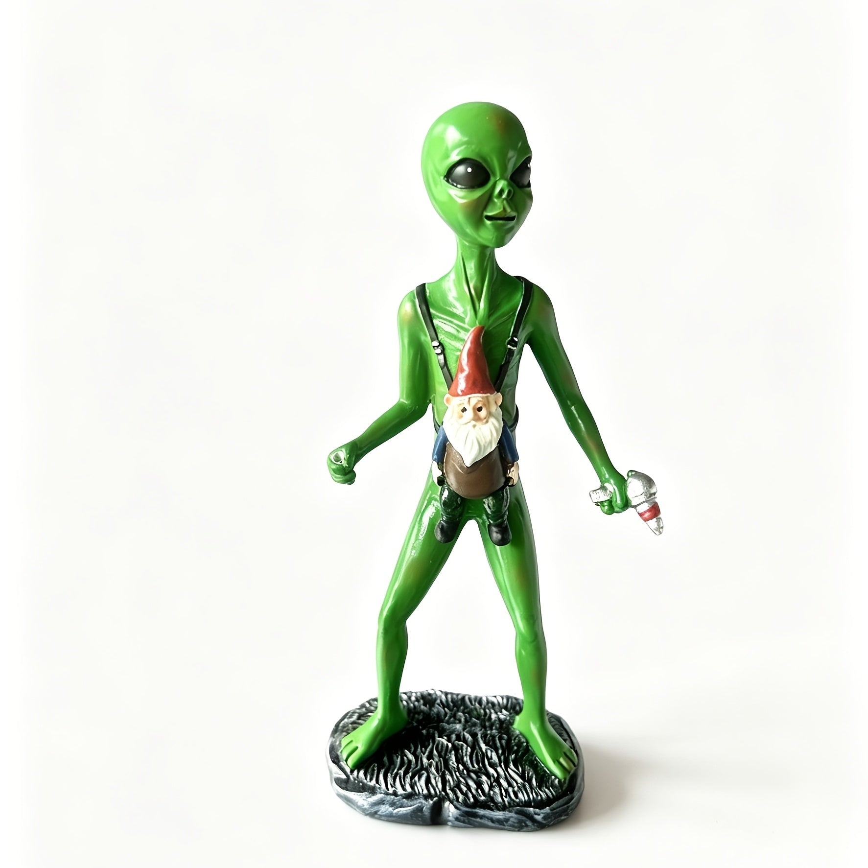 Tnessential Alien Statue Resin Figure 3D Decor