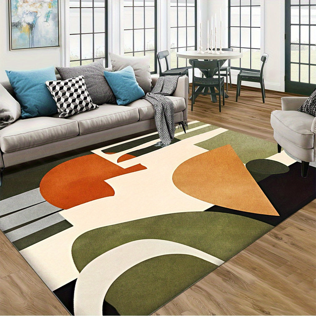 GREEN RUNNER RUG view 4