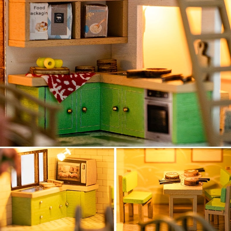 Tnessential Miniatures Tiny Houses 3D Puzzle Art House 3D Decor