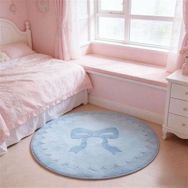 CREAM ROUND 3 RUG view 2