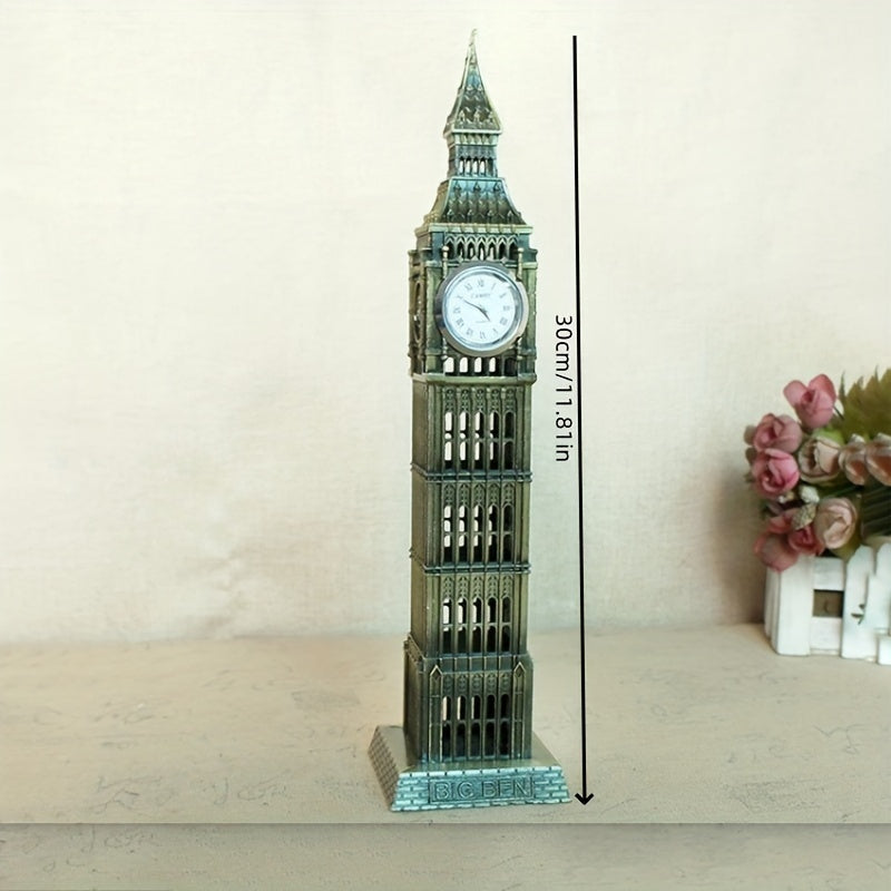 Tnessential British Landmark Big Ben Model Crafts 3D Decor