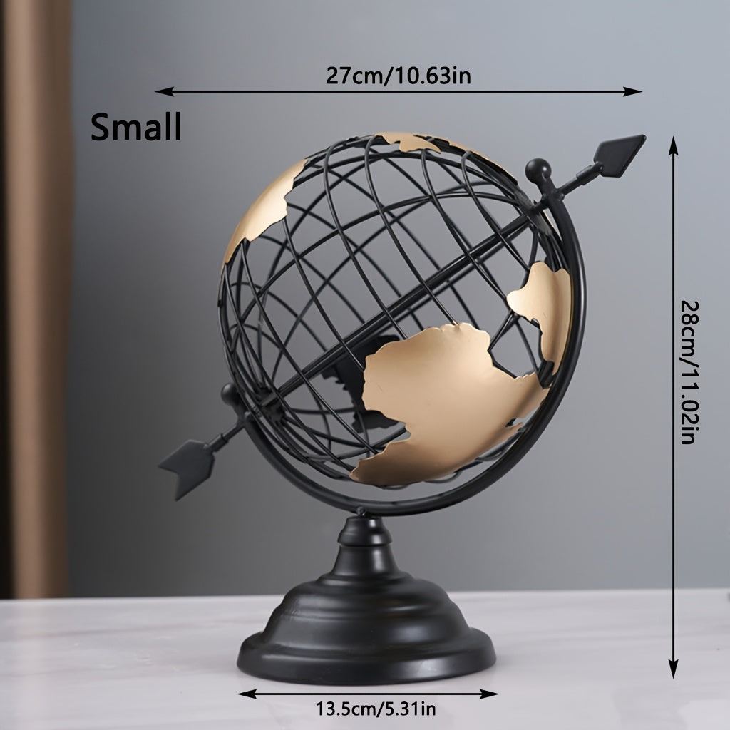 Tnessential Minimalist Hollow Creative Home Office Ornaments Globe 3D Decor