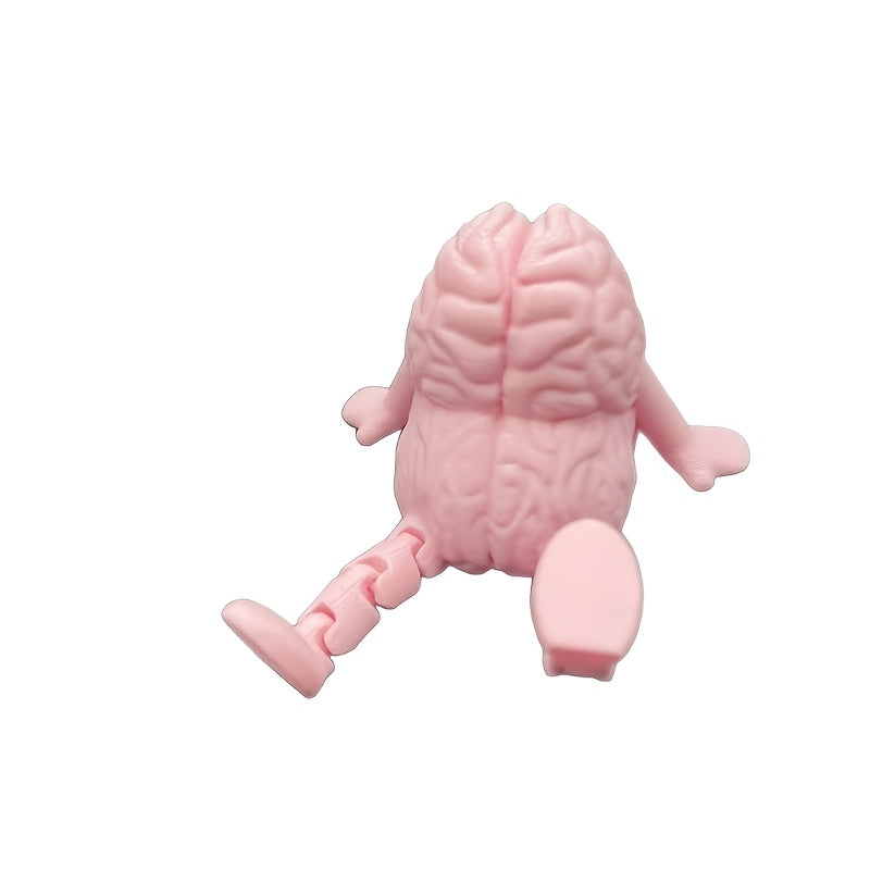 Tnessential Unique Cartoon Brain Ornament a Small 3D Decor