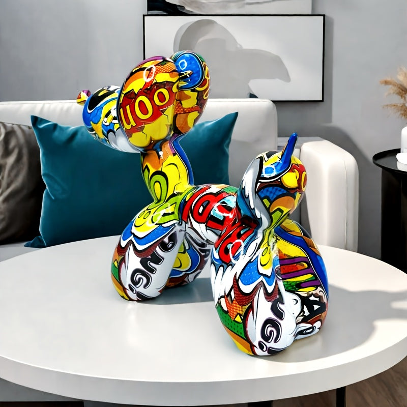 Tnessential Creative Resin Dog Decoration 3D Decor