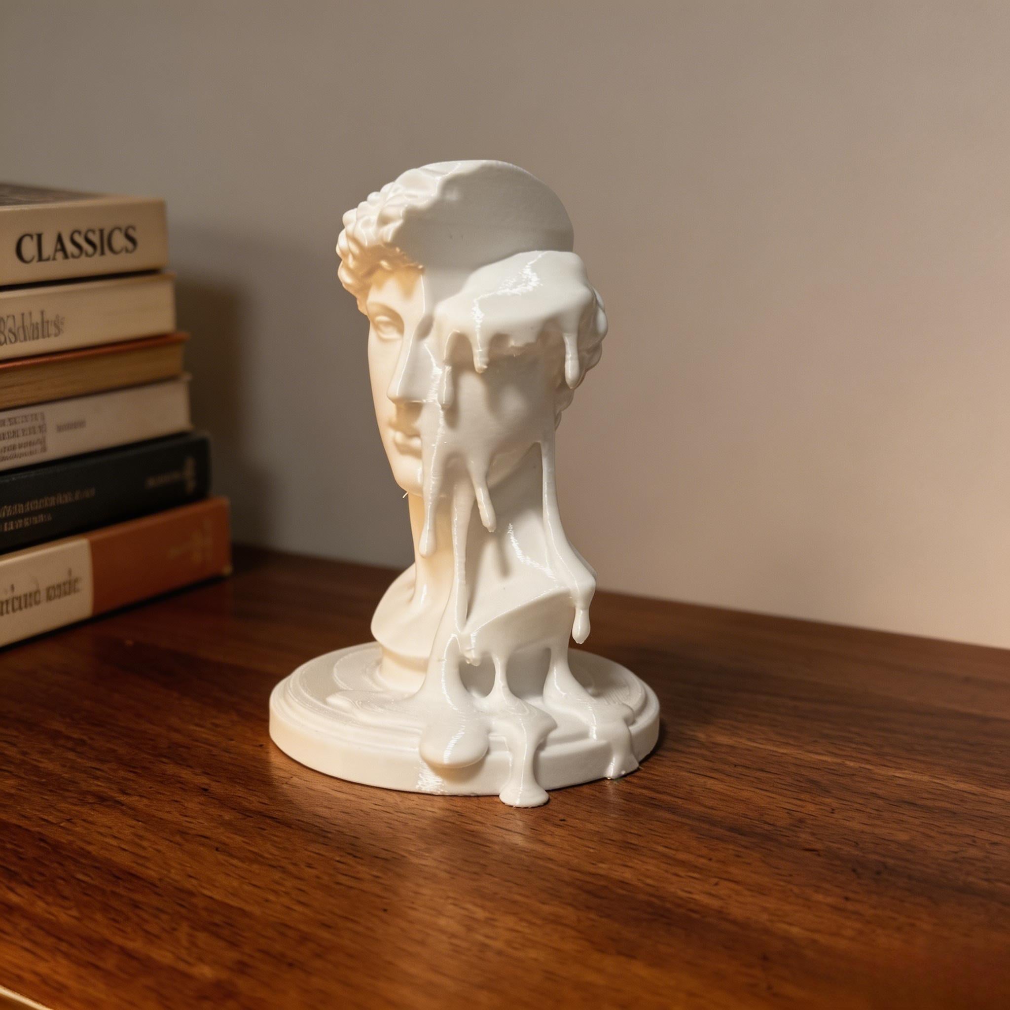 Tnessential Melting Classic 3D Printed Postmodern Art Ornament 3D Decor