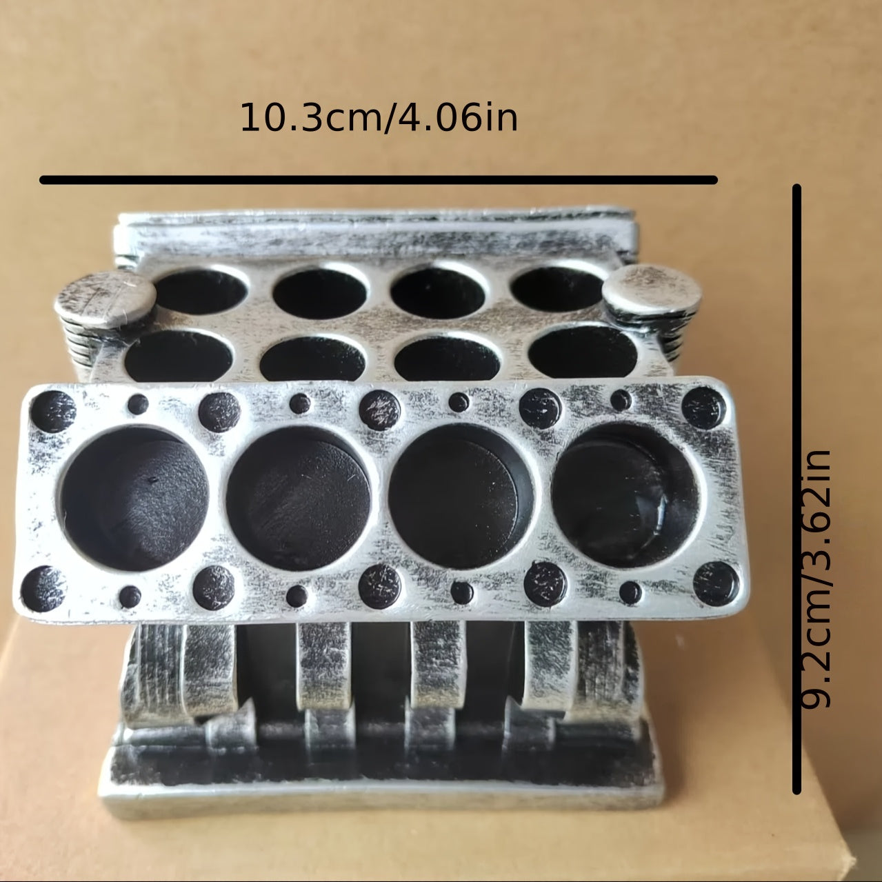 Tnessential Engine Cylinder Resin Ornament 3D Decor