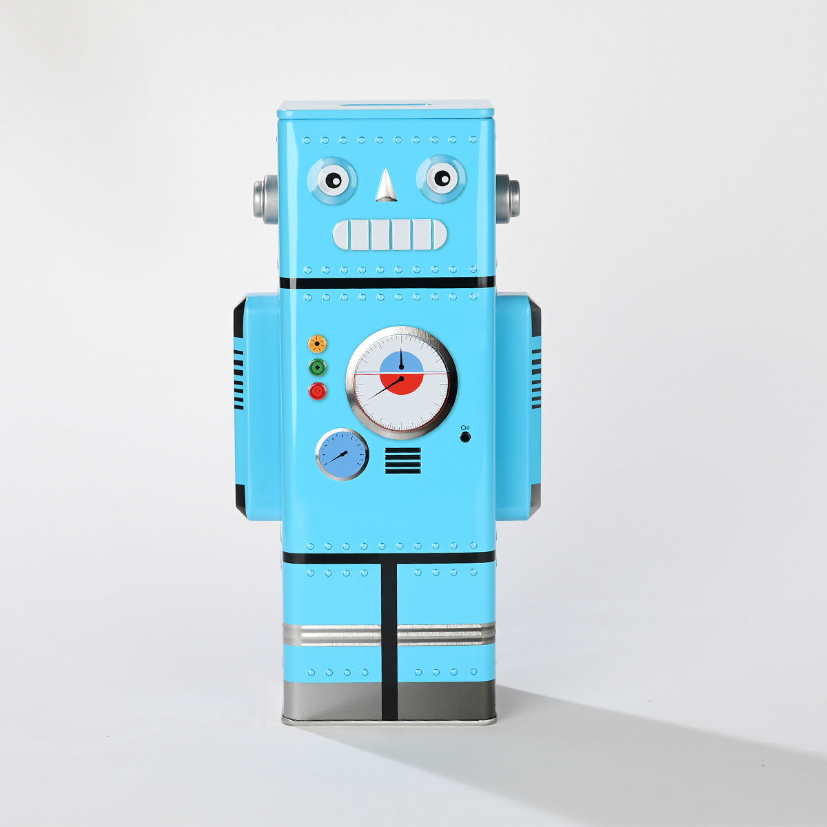 Tnessential Cute Cartoon Robot Iron Decorative Box 3D Decor