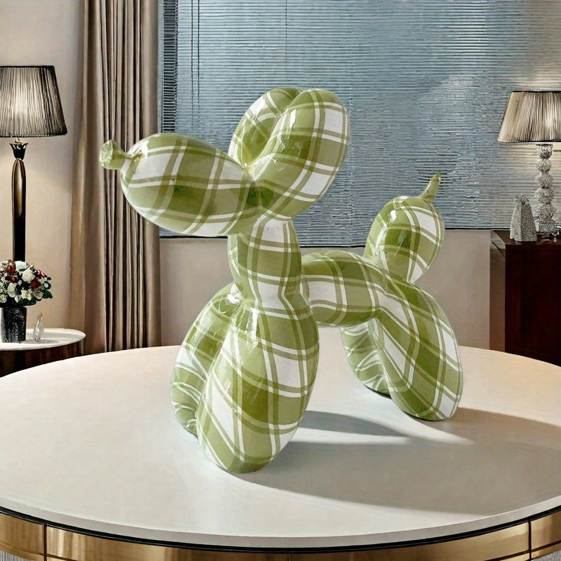 Tnessential Bohemian Style Mischievous Little Dog Statue 3D Decor